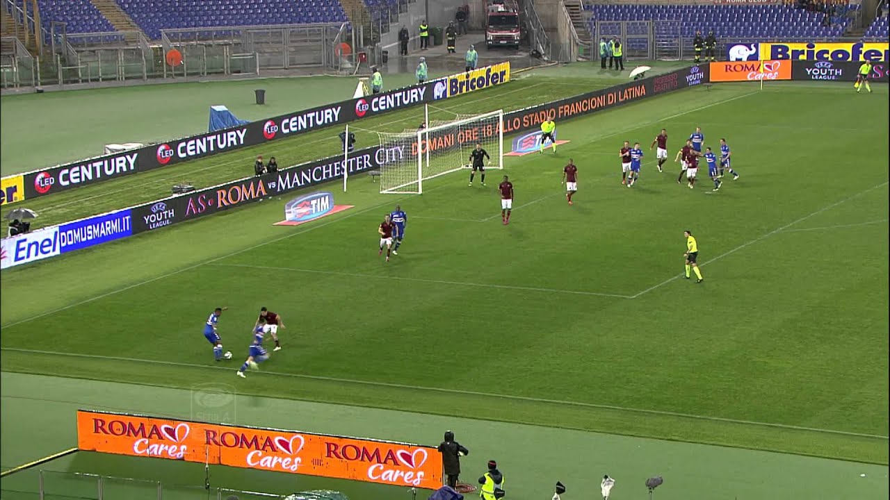 Roma - Sampdoria 0-2 - Highlights - Giornata 27 - Serie A TIM 2014/15