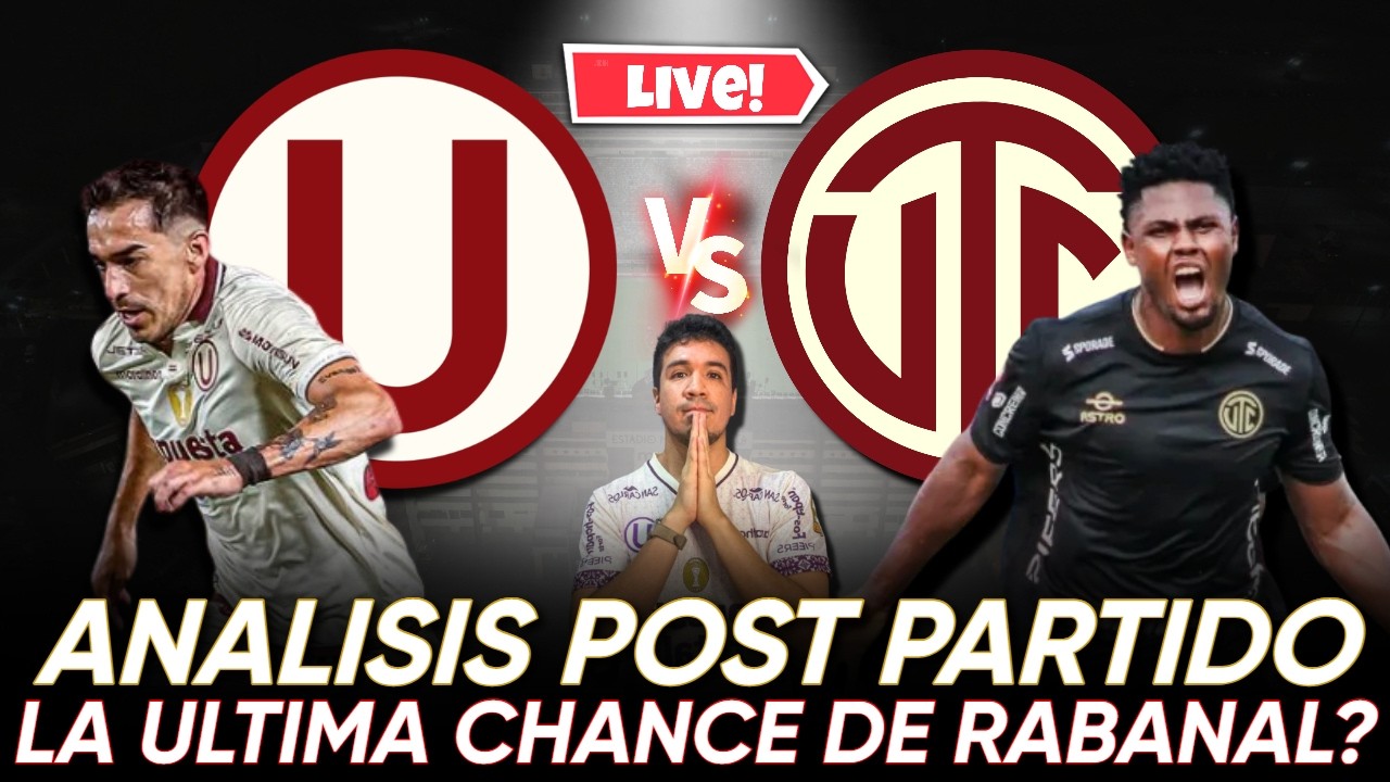 🔴 EN VIVO - ANALISIS UNIVERSITARIO - UTC | POCAS SEÑALES DE MEJORA | RABANAL DEBE SEGUIR EN LA U?
