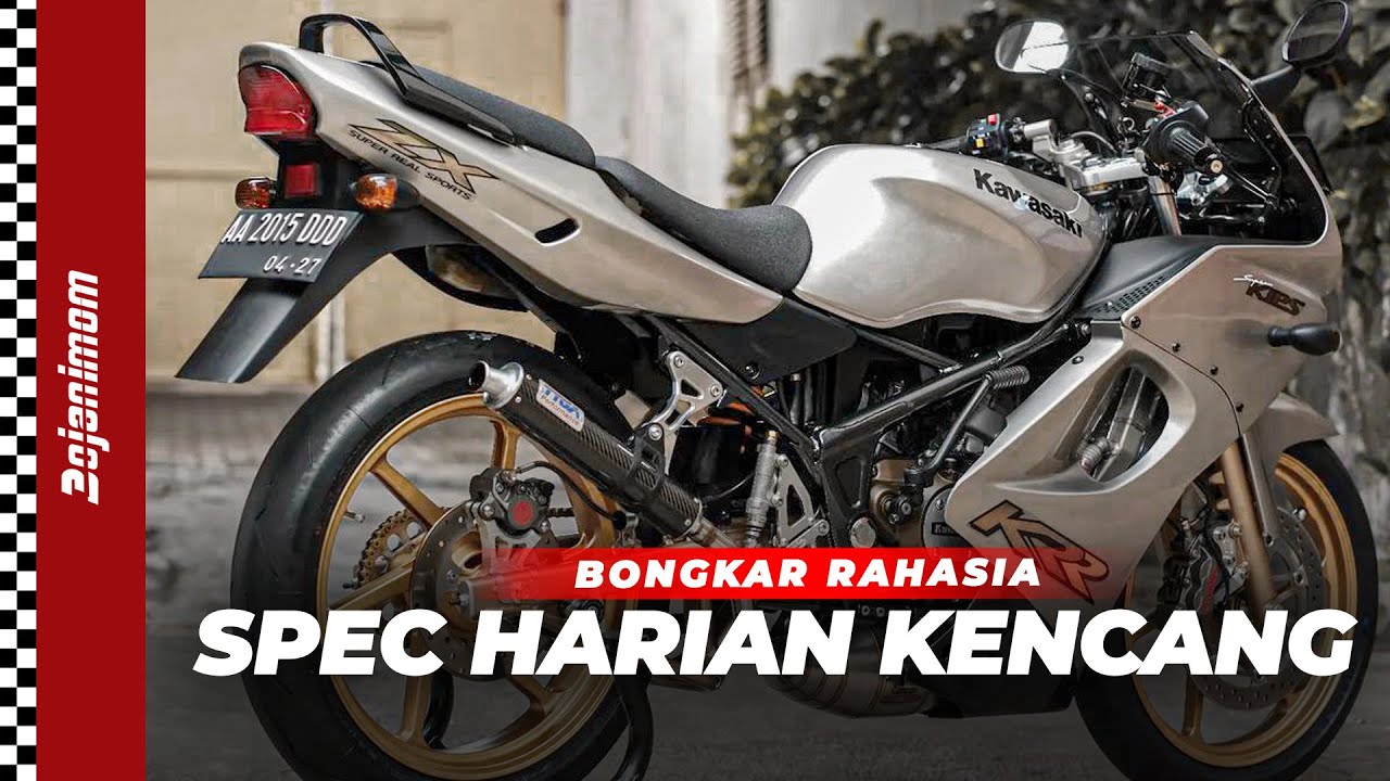 SPEK HARIAN KENCANG NINJA RR R SS 2TAK | UPGRADE PERFORMA NINJA 2TAK TANPA PORTING HARIAN TOURING