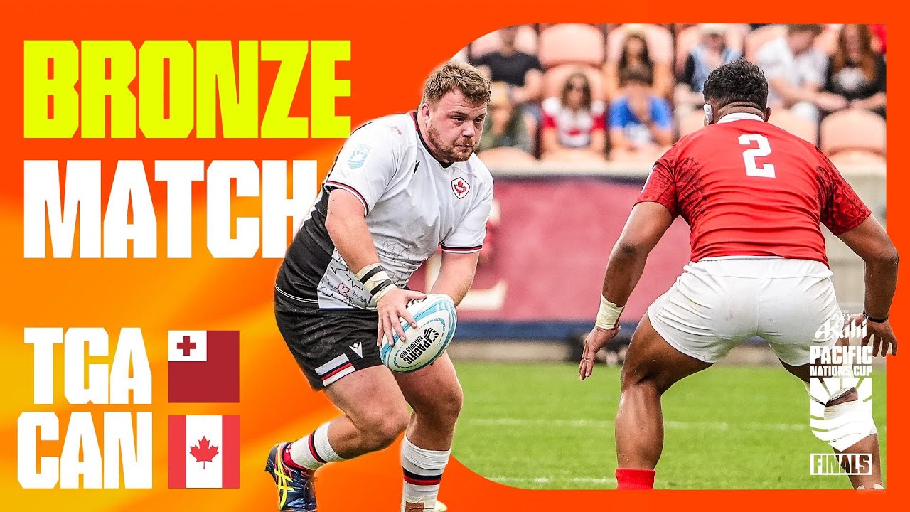 Tongan Triumph | Tonga v Canada | Asahi Super Dry Pacific Nations Cup | 3rd Play-Off Highlights