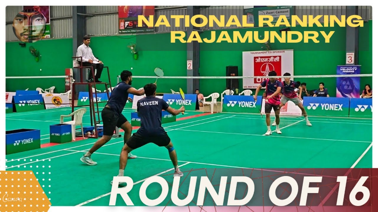 LOKESH/NAVEEN VS ARSH MOHAMMAD/DIVYAM ARORA:ALL INDIA SENIOR RANKING RAJAMUNDRY 2025