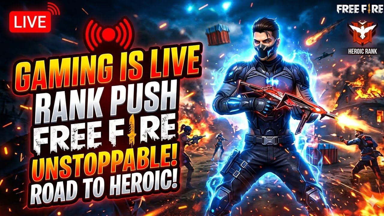 freefire live mobail gameplay renk push