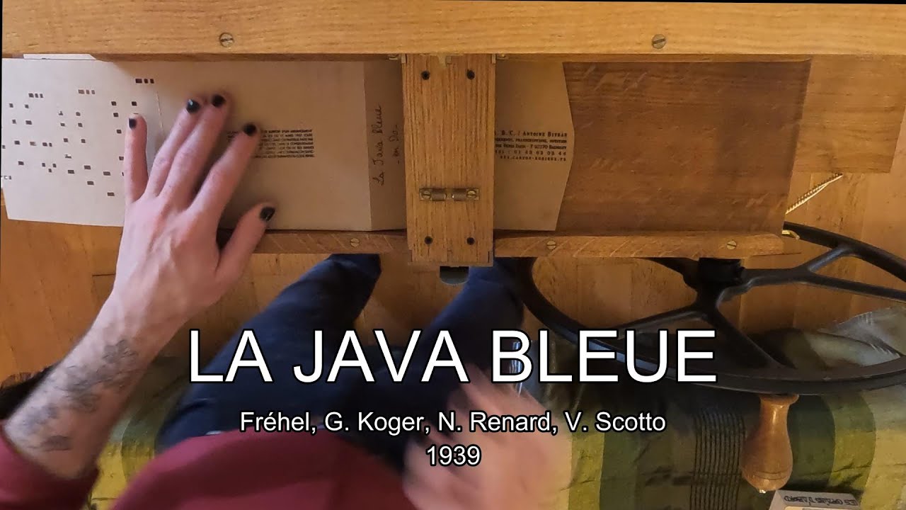 LA JAVA BLEUE - Orgue de Barbarie (Karaoke)
