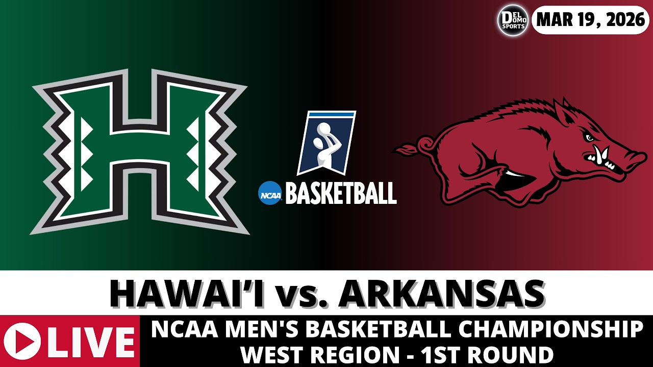 HAWAII VS ARKANSAS LIVE 🏀 NCAAM Basketball Game Score Radio Play-by-Play