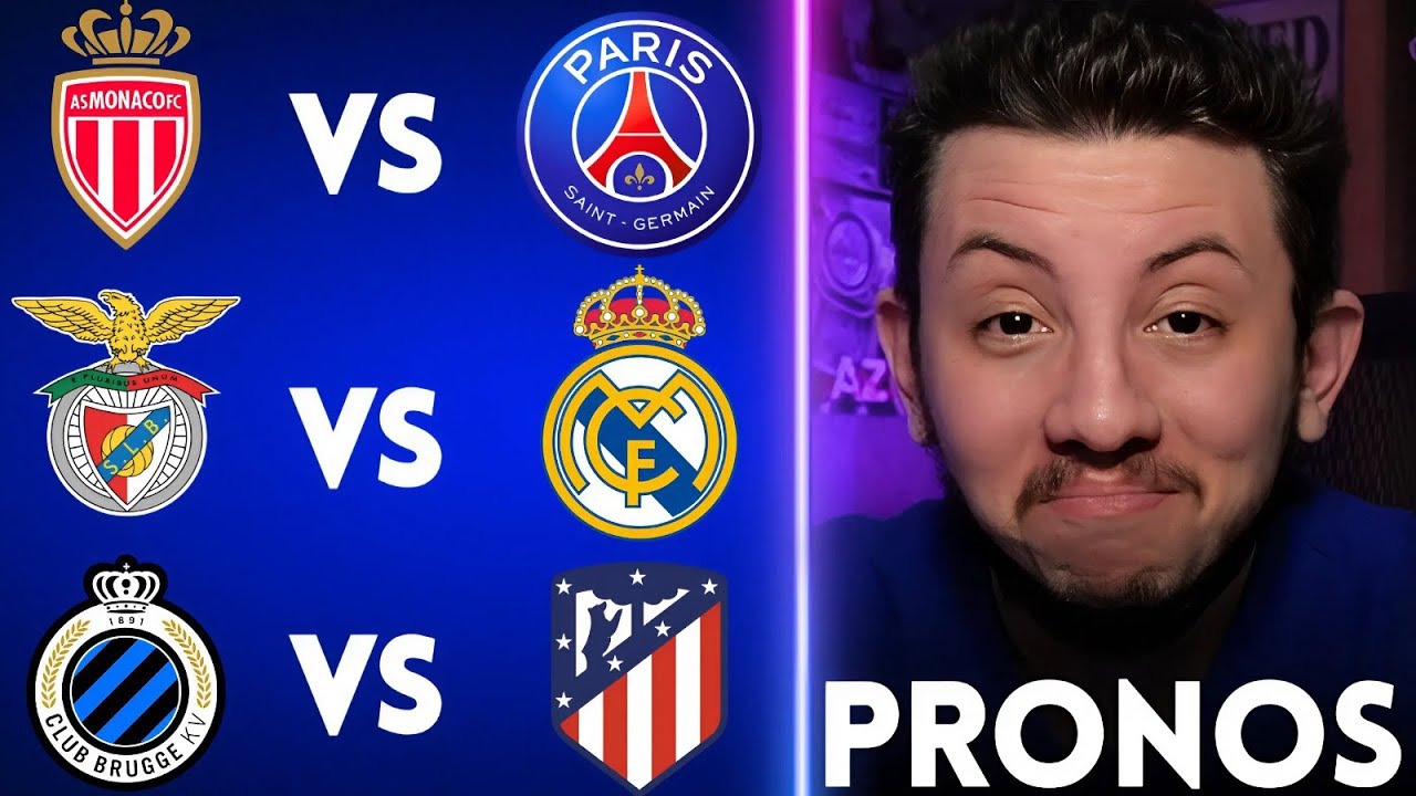 😭 PTDR MONACO PSG / BENFICA REAL MADRID BARRAGES LDC (PRONOS &Agrave; CHAUD)