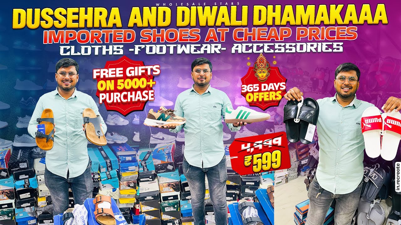 imported shoes🔥 Buy 1 Get 1 Free😱 delivery available 🚚 free flipflops🥳 4999❌499✅ Attractionstore