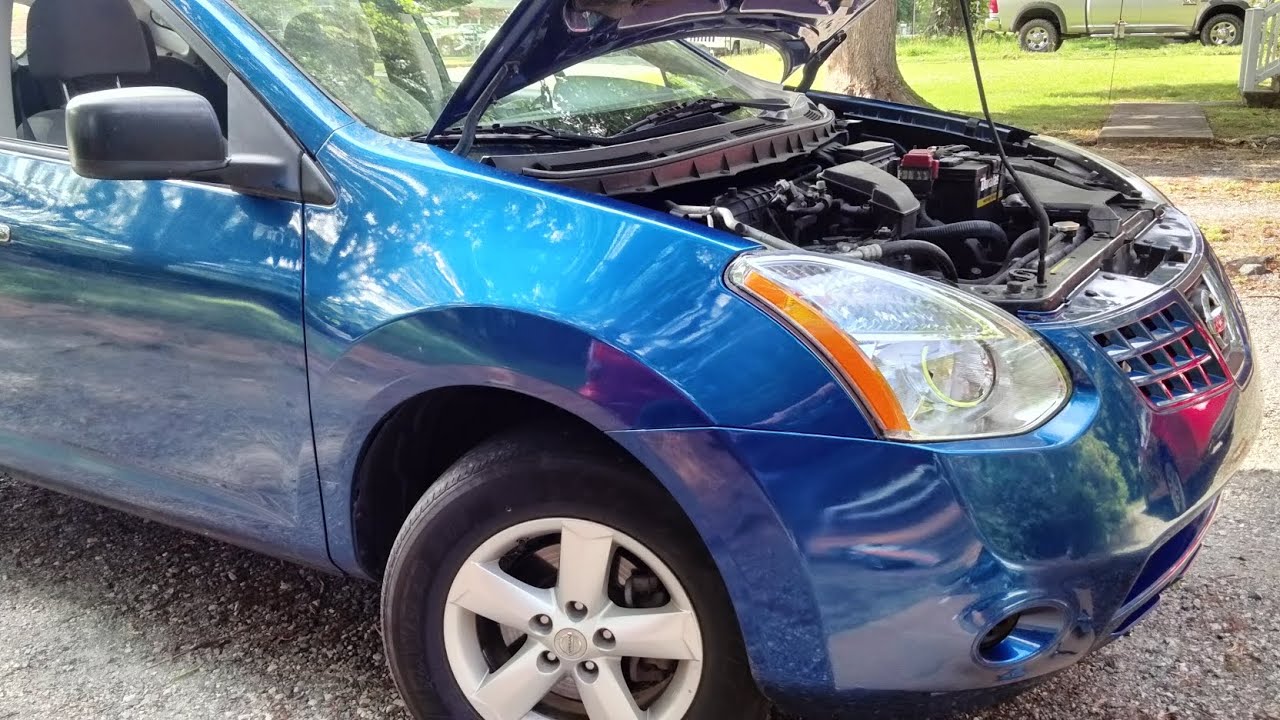 2010 Nissan rogue front headlight replacement