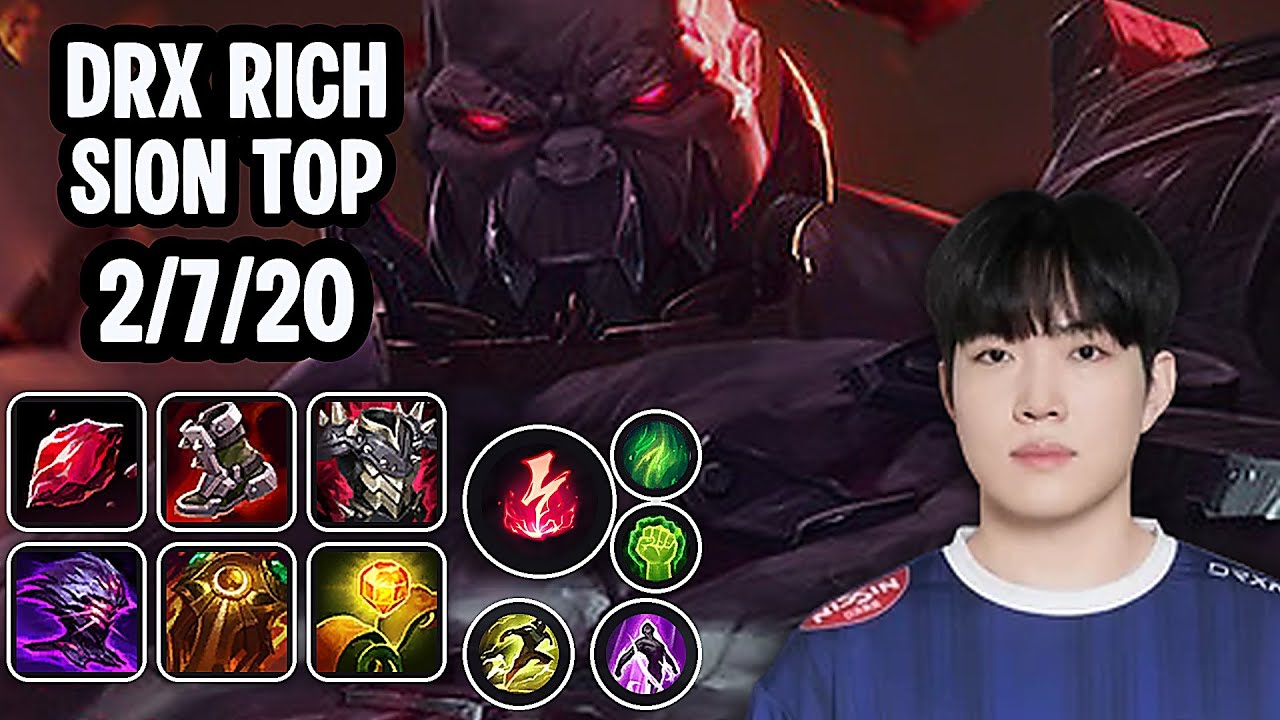 DRX Rich Sion Top SoloQ Replay 20260210