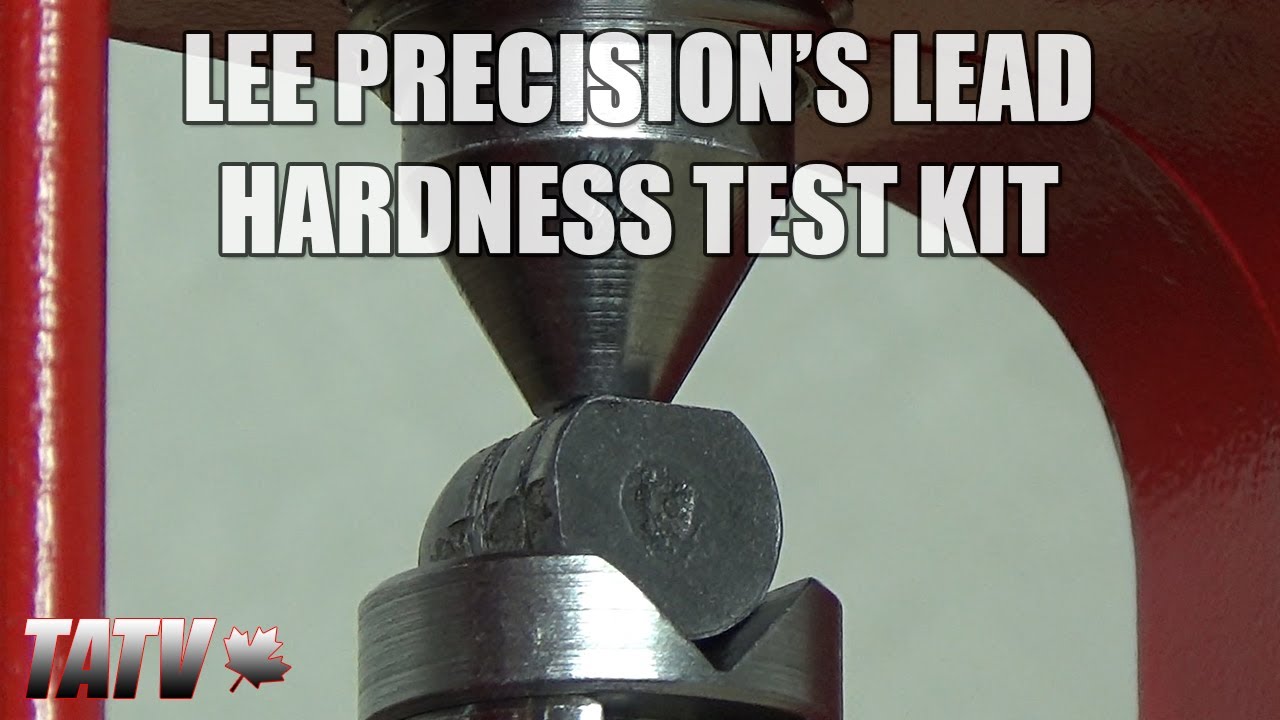 Lee Precision's Lead Hardness Test Kit