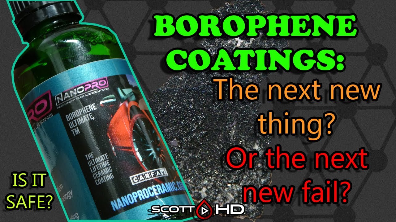 Borophene Coatings - next new Graphene or next fail?  Safety concerns, lack of research, warranties?