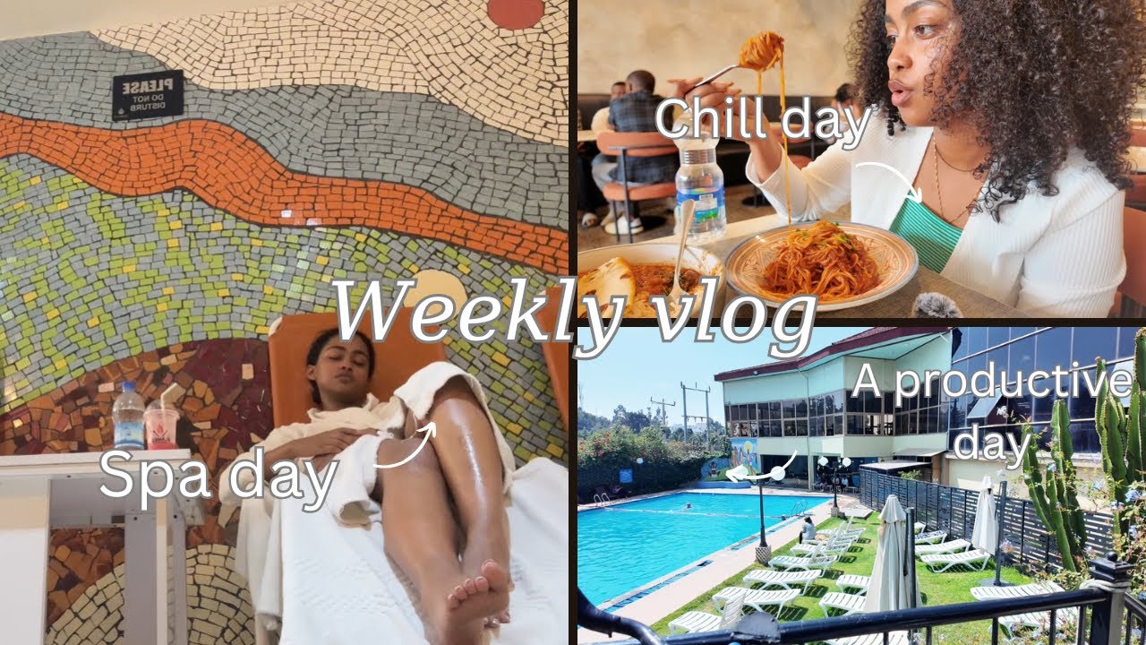 Spa day- Solo date !! ቅዳሜን አብረን እንዋል 🩶