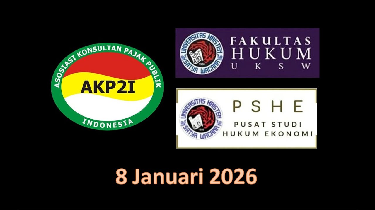 Pelatihan Brevet Pajak A&B PSHE FH UKSW - 8 Januari 2026