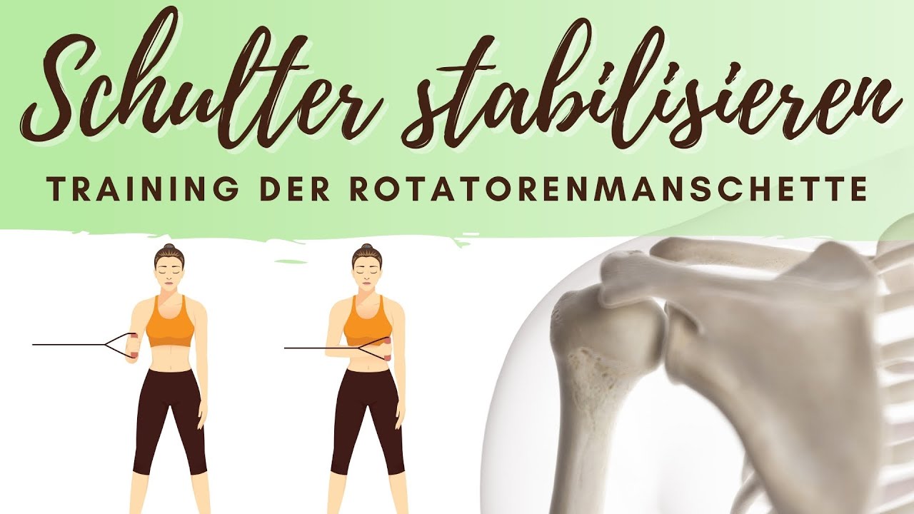 Schulter stabilisieren. Training der Rotatorenmanschette. (Impingement / Instabilität / Luxation)