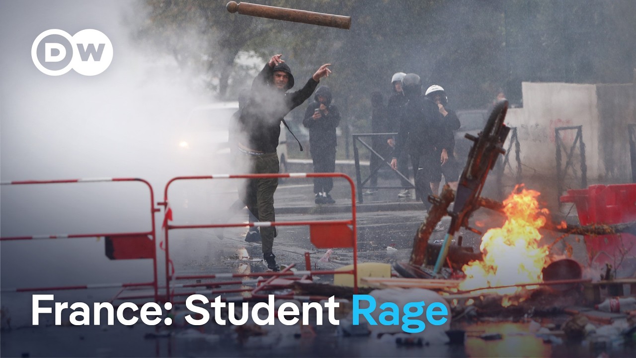 Schools shut as student protests shake France | DW News