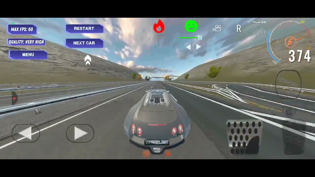 GT5 - Bugatti Veyron Top Speed Run