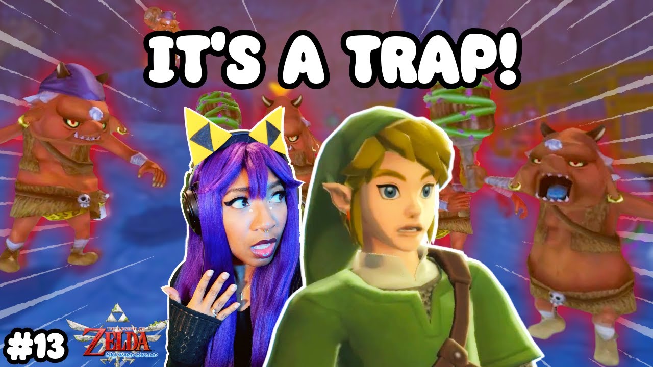 I Fell For the Eldin Volcano TRAP! (The Legend of Zelda Skyward Sword Part 13)