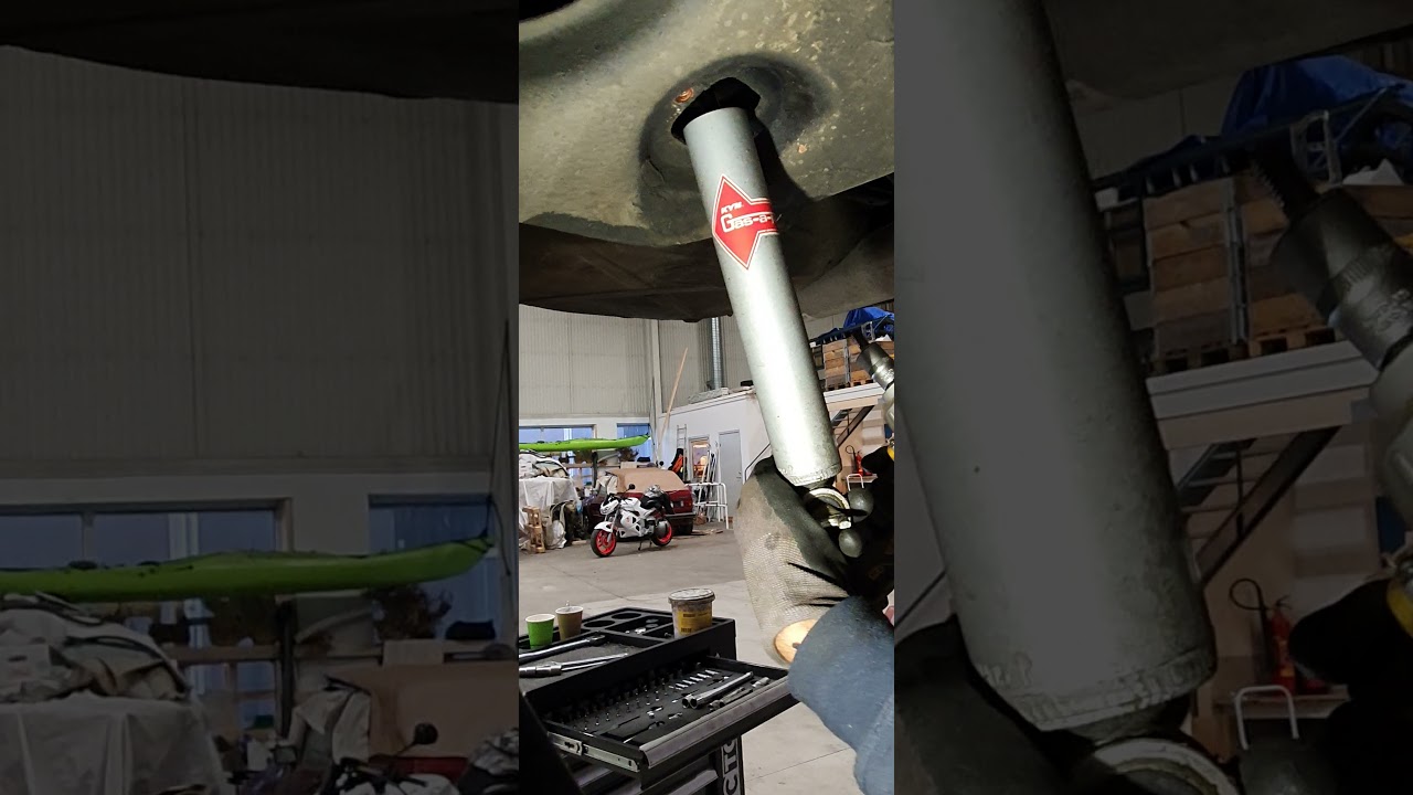 DIY W123 rear springs and shock absorbers change. to see more videos like this comment. Enjoy!