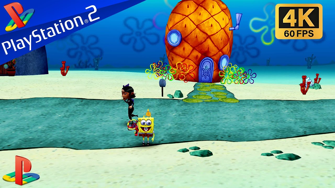 SpongeBob & Nicktoons Globs of Doom | 4K 60FPS | PS2 Version