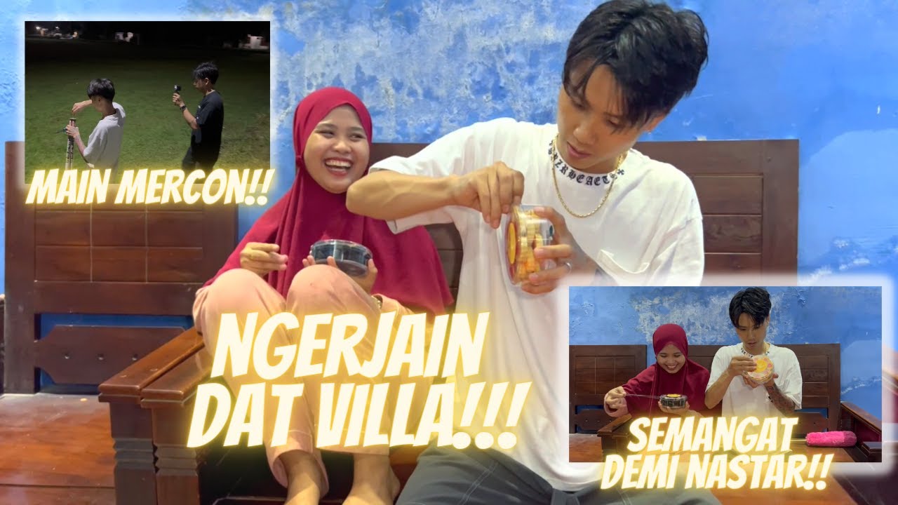 NUNGGUIN MAIN PETASAN || SEKALIAN KERJAIN DAT VILLA ‼️