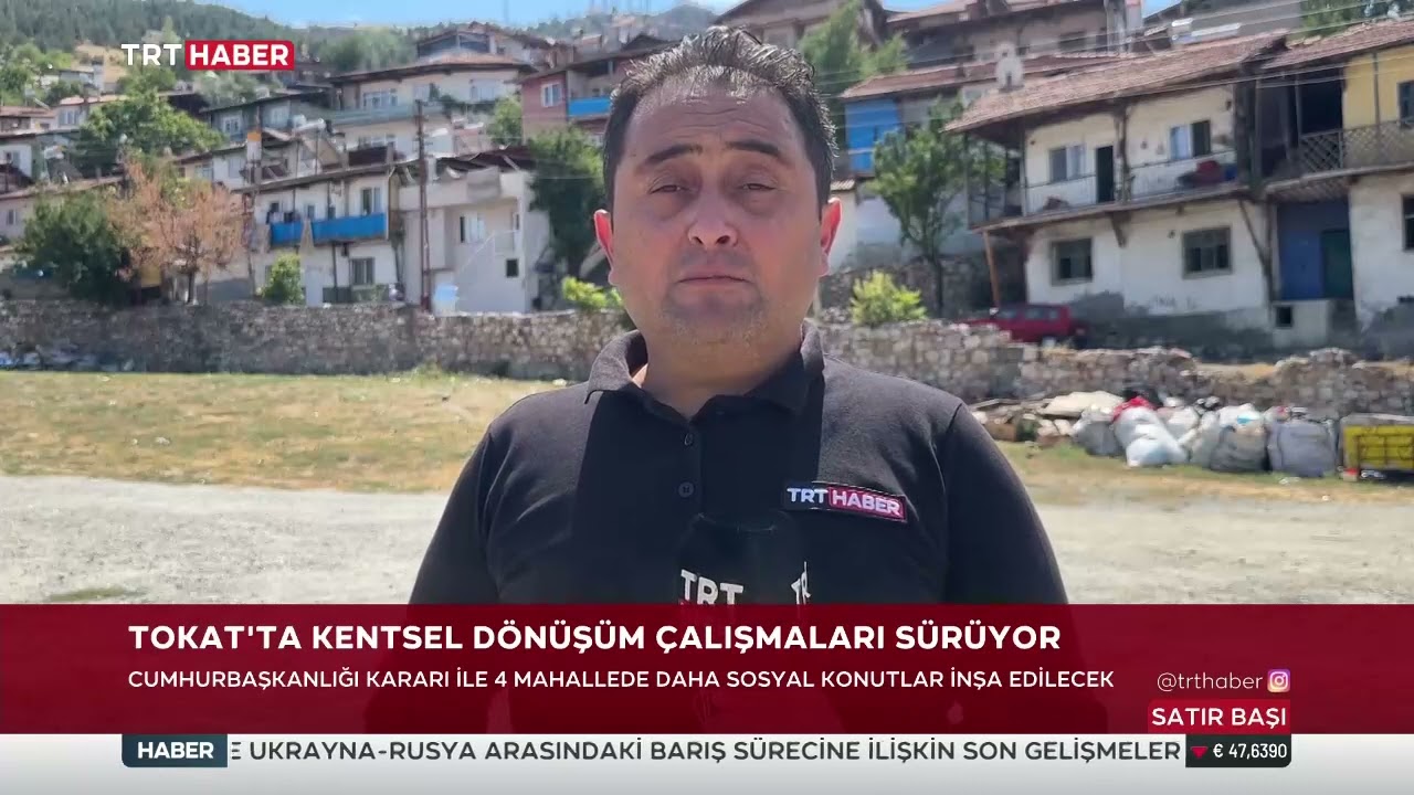Kentsel Dönüşüm Çalışmalarımı TRT Haber'de