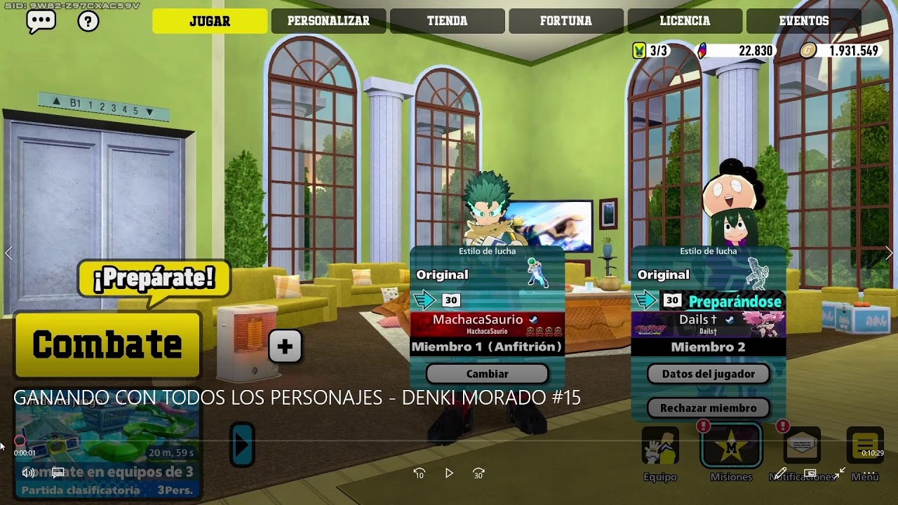Otro sábado más en II MY HERO ULTRA RUMBLE