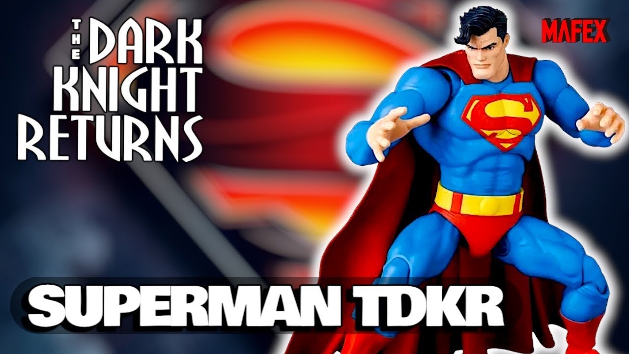 ES BRUTAL 🔥 SUPERMAN de THE DARK KNIGHT RETURNS | MAFEX No. 161