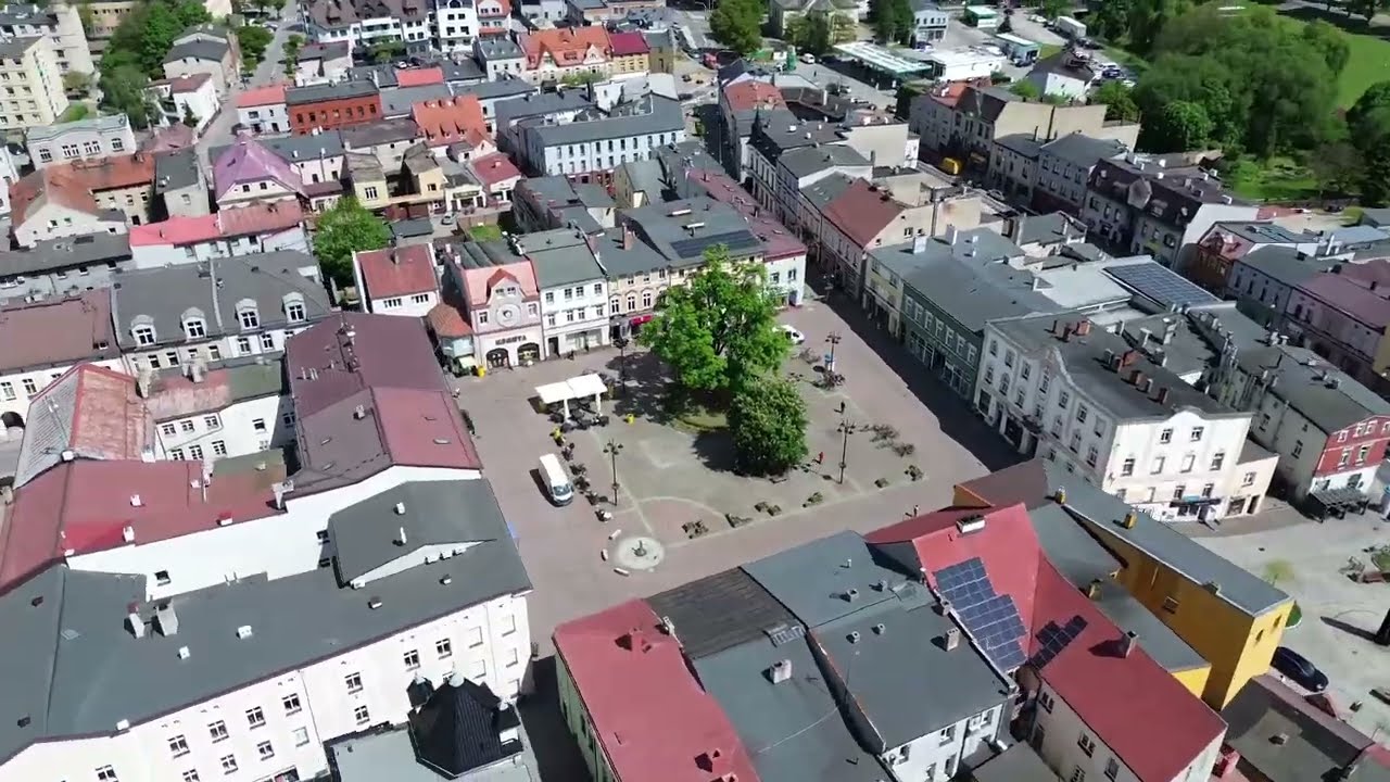 Lubliniec centrum z g&oacute;ry 22.05.2026