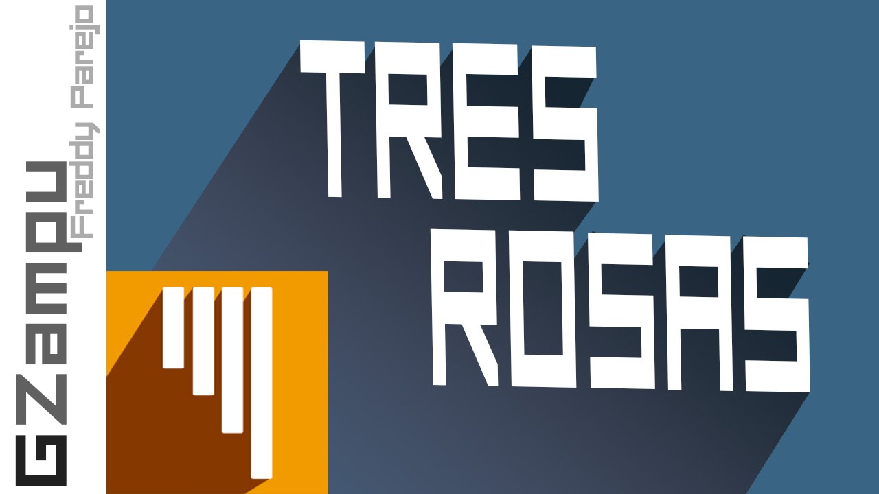 Tres rosas | Gzampu ♫ NOTAS MUSICALES EN ZAMPOÑA