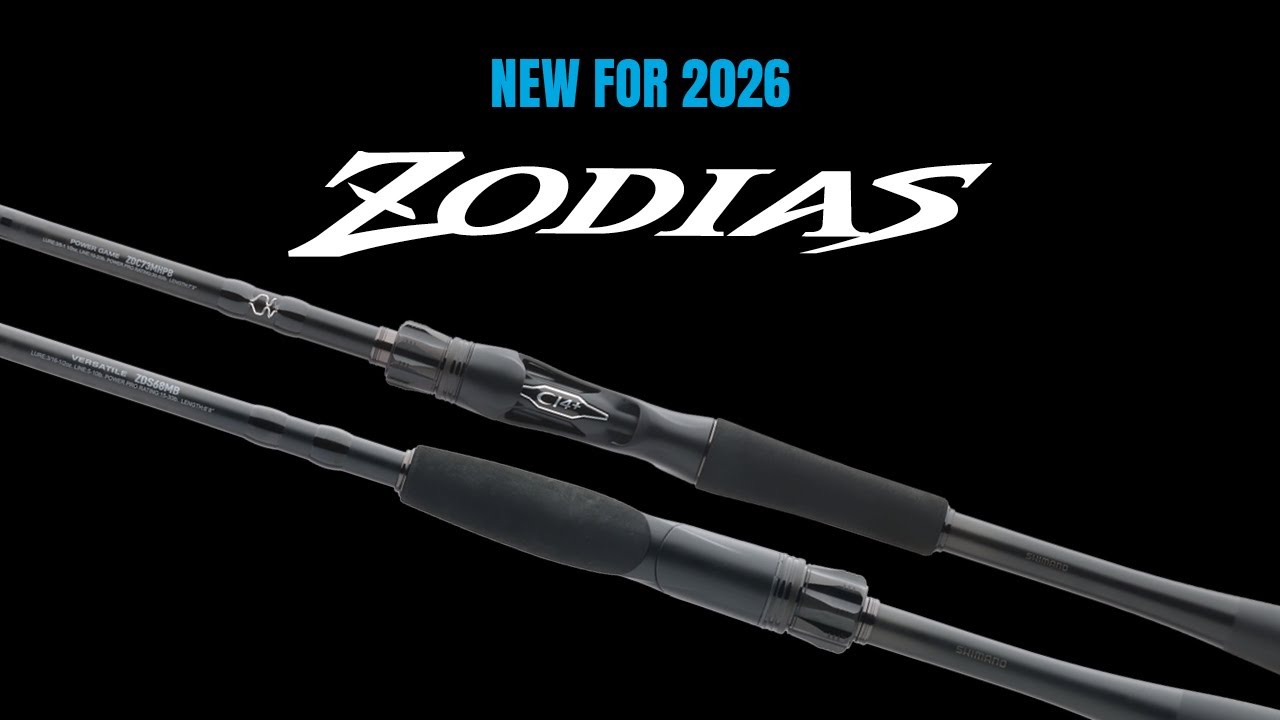 Shimano Zodias B Rods | New for 2026