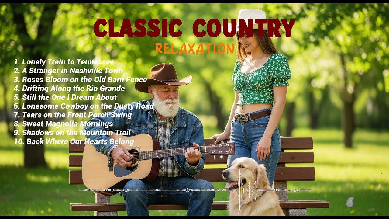 Nonstop Classic Country Hits 70s 80s – Best Country Ballads | Horse White