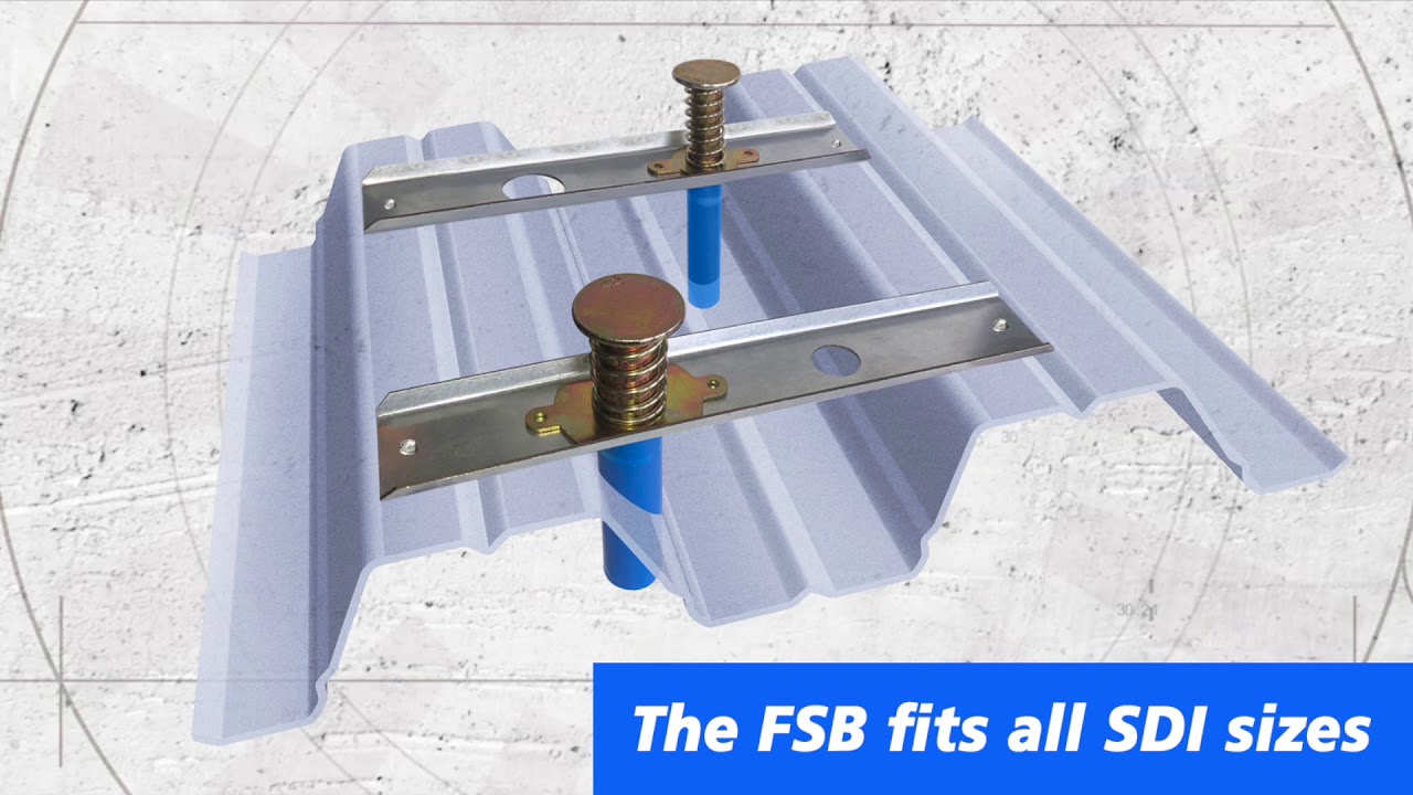 SDI (Steel Deck Insert) - Blue Banger Hanger