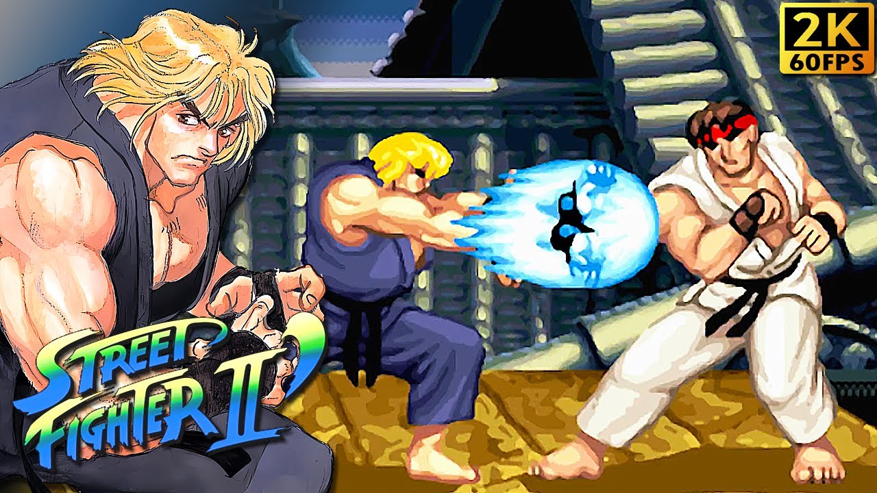 Street Fighter II: Champion Edition (1992 / Arcade)｜Ken｜UHD 2K 60FPS