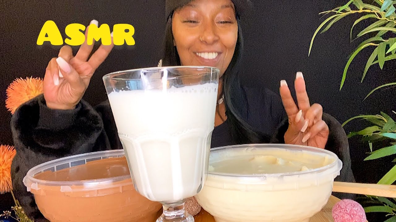 ASMR | Mousse au chocolate | White chocolate mousse | no talking | ⚠️ Watch DOMINION on YouTube ⚠️