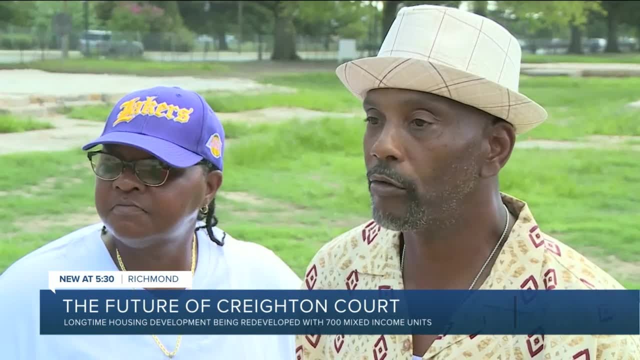 He grew up in Creighton Court. Now, he's part of the team redeveloping the neighborhood.