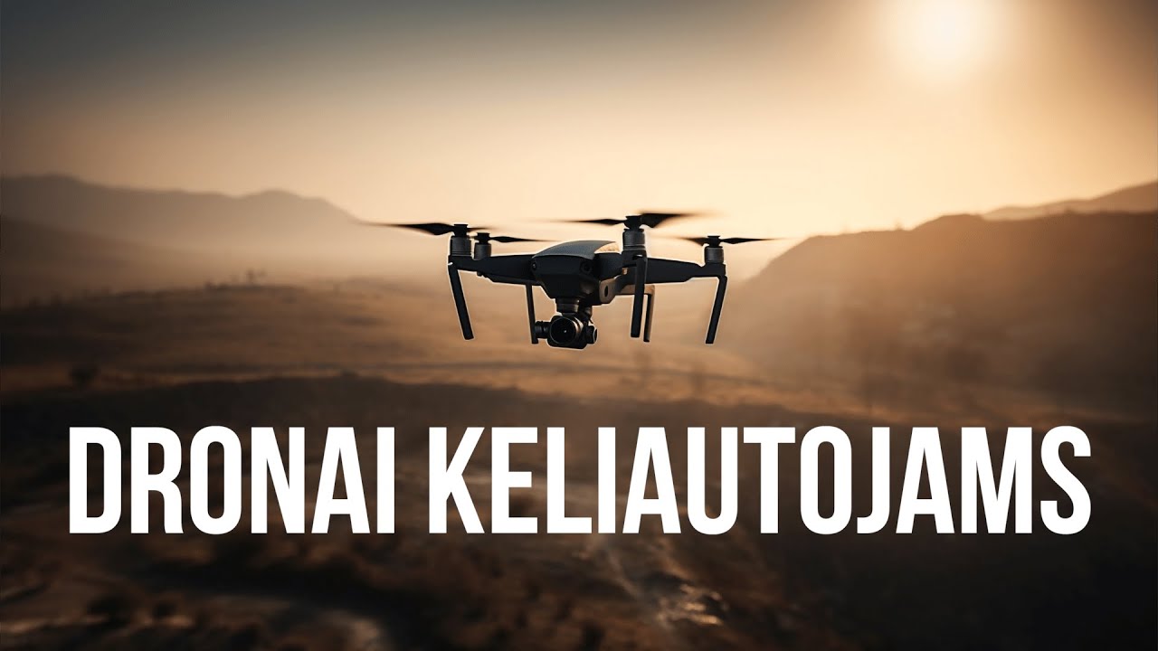 Dronai dviratininkams. Kuris reikalingas tau kelionėse 🚴&zwj;♂️🚁#dronai