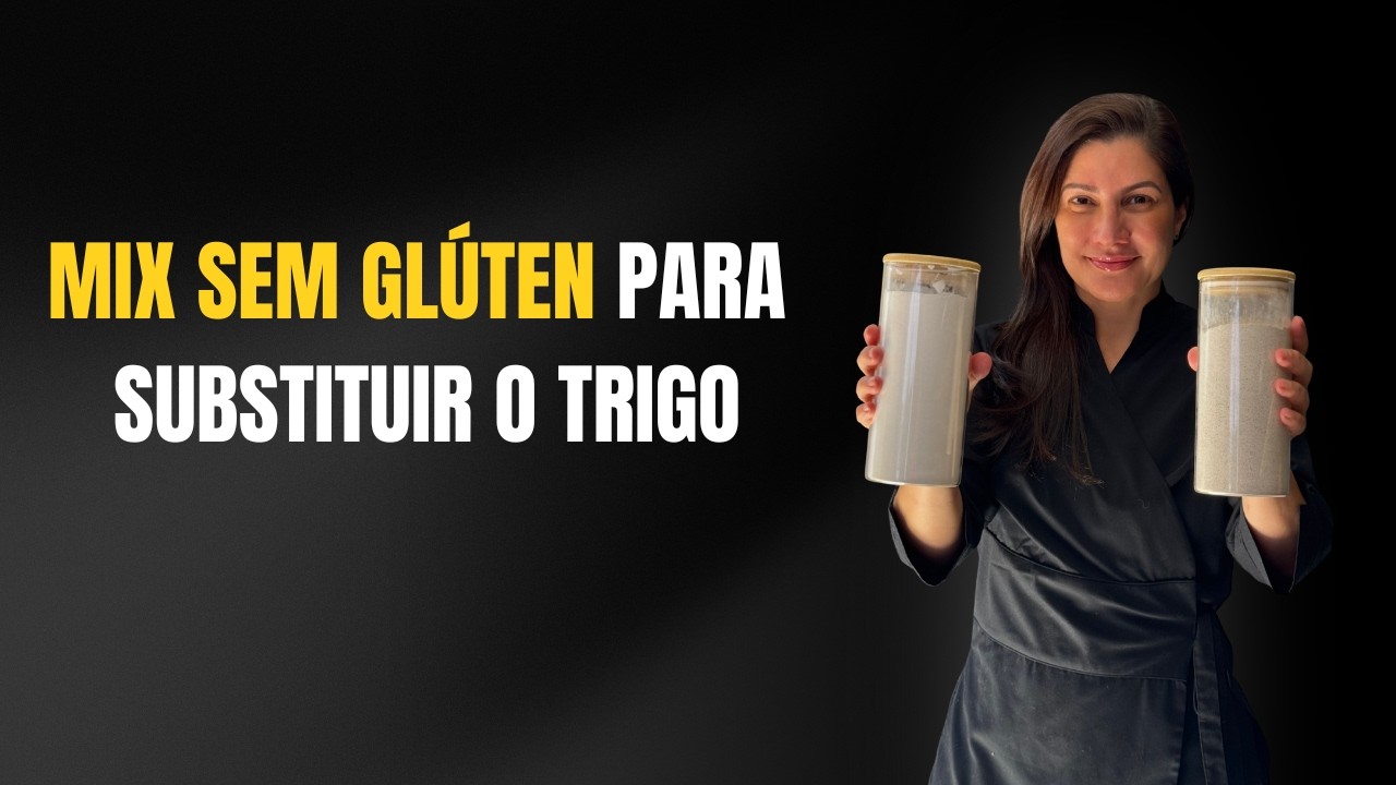 Mix Sem Glúten Para Substituir o Trigo