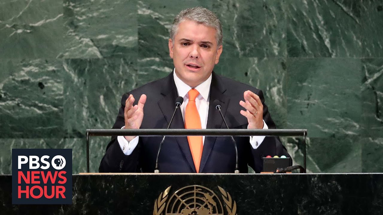 Colombia's President Duque on environmental terrorism, migration and democracy
