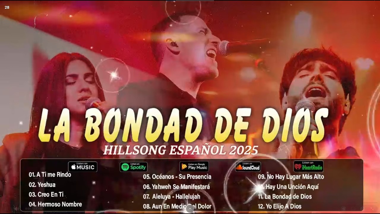 HERMOSO NOMBRE🌟YESHUA🌟A TI ME RINDO🌟Hillsong Español Sus Mejores Canciones🙏Grandes Éxitos🎶2802