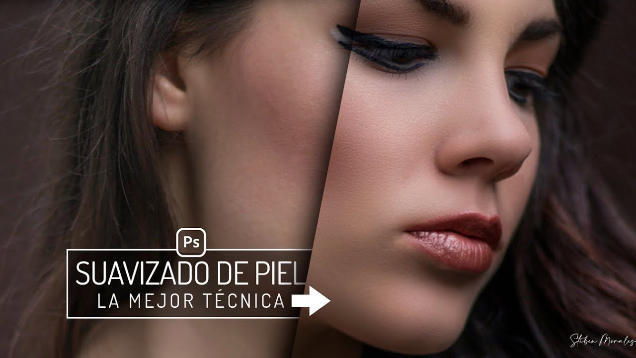 Suavizado de piel - LA MEJOR TECNICA con PHOTOSHOP