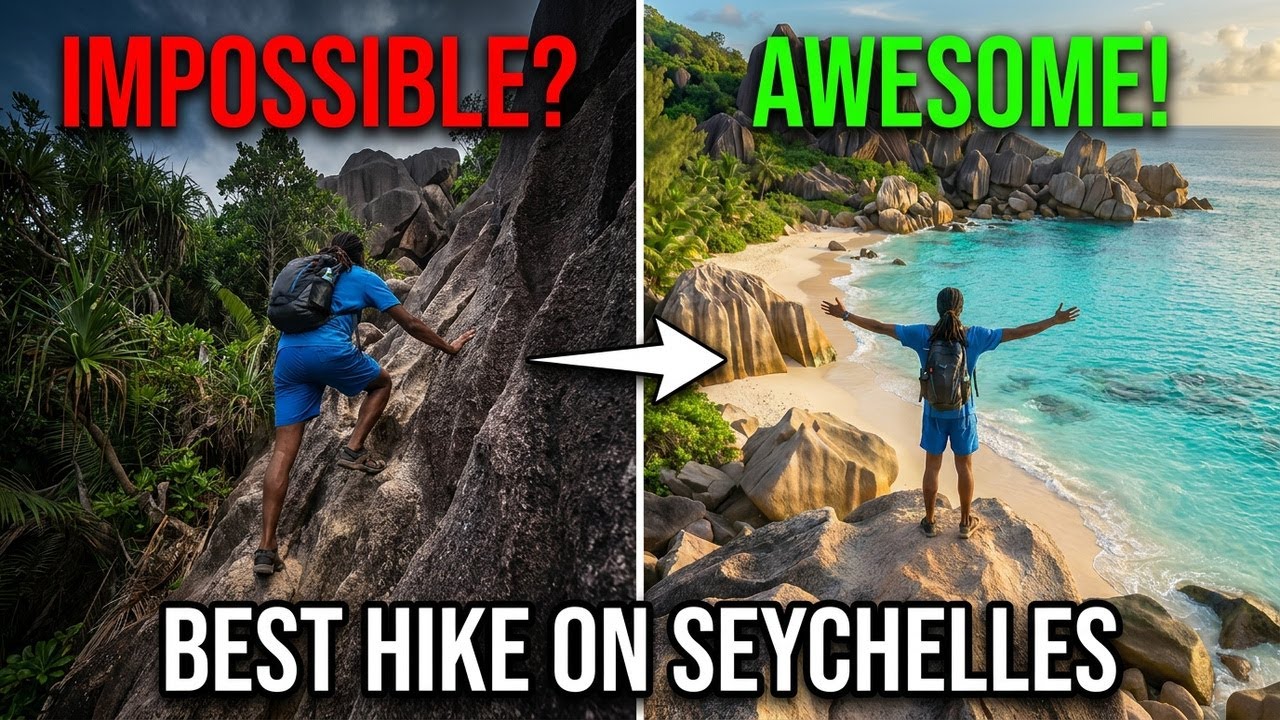 This Seychelles Hike Looks Impossible, But It's Awesome!