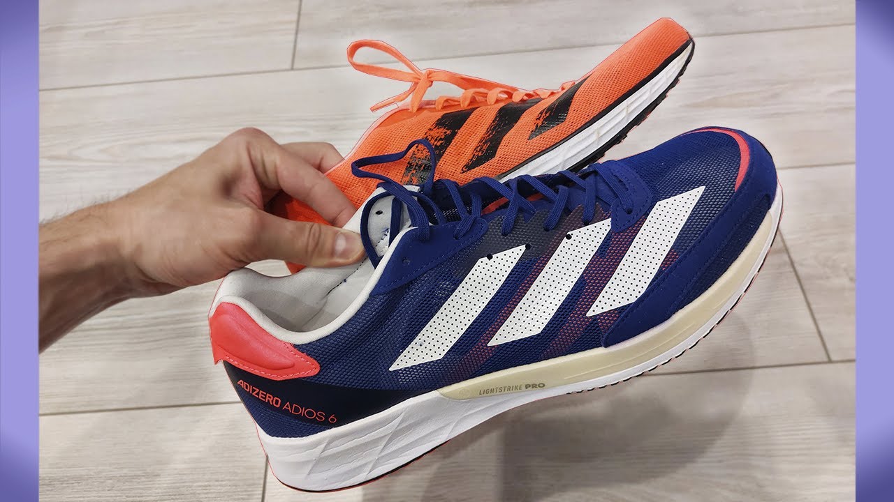 Распаковка Adidas Adizero  Adios 6 Сравнение с 5 Версией