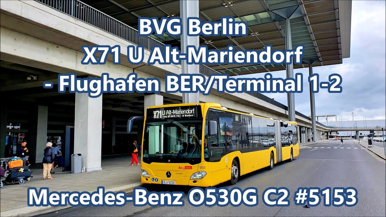 BVG Berlin - Linie X71, Mercedes-Benz O530G C2 