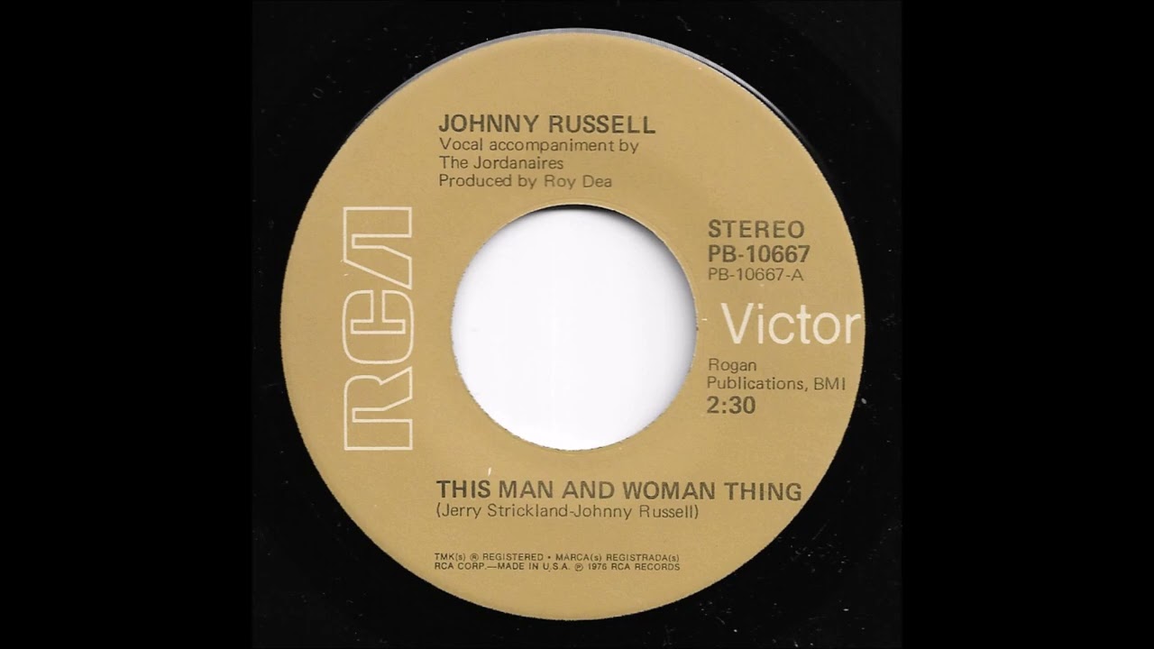 Johnny Russell - This Man And Woman Thing