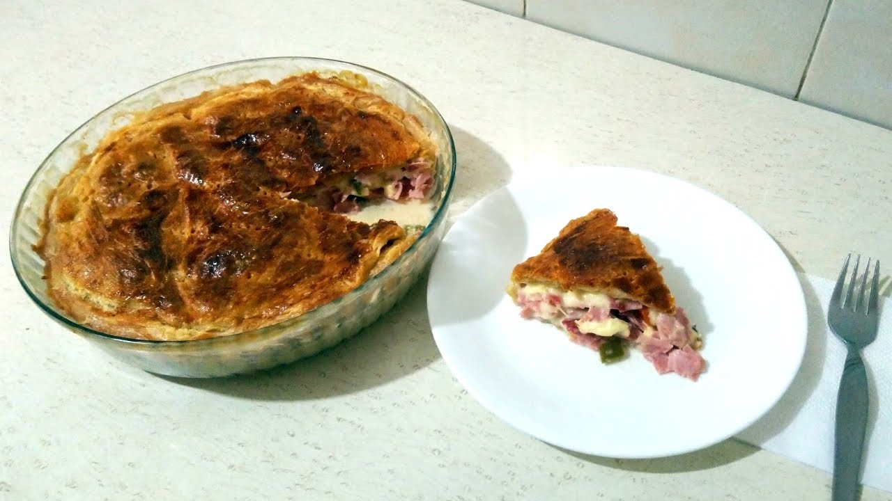 Las Recetas de Do&ntilde;a Ofe ~ Pastel de jam&oacute;n y queso en hojaldre ~