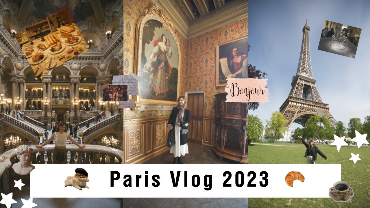 Paris Vlog 2023 | My first time in Europe