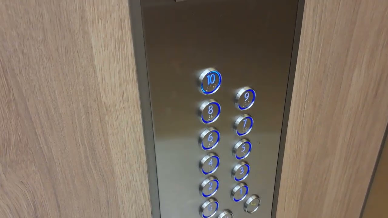 Kone Monospace Low Rise Lifts at Crowne Plaza Hotel Adelaide 
