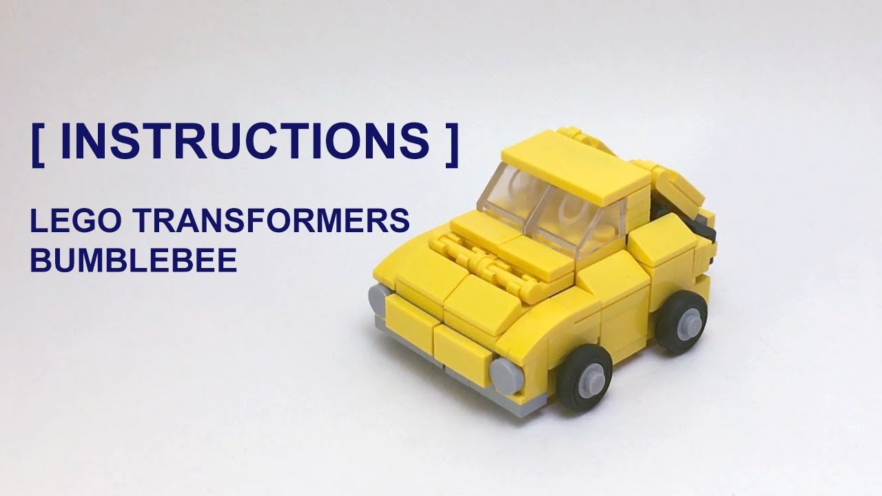How to build Lego Transformers Mini Bumblebee