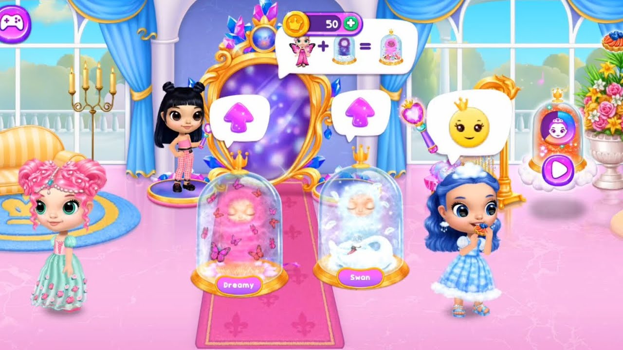 Princesses enchanted castle | tutotoons games | Princesses enchanted castle game 