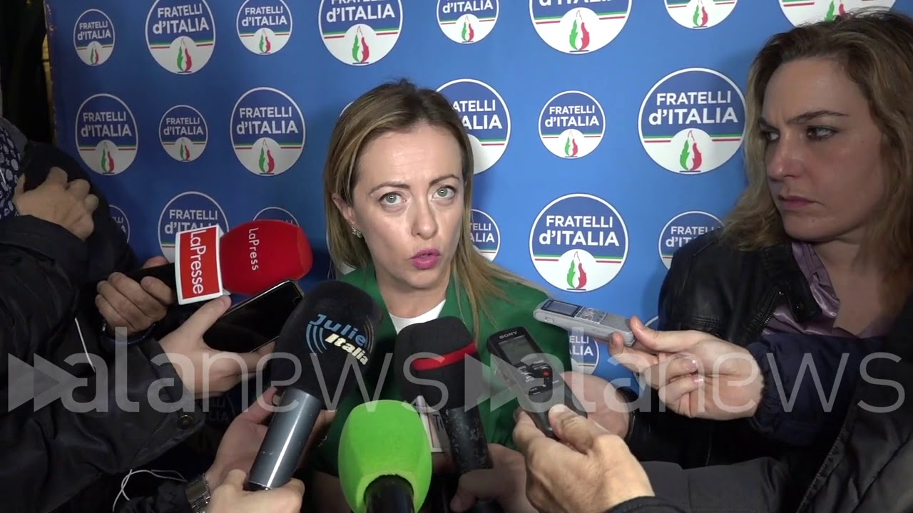 Regionali Campania, Meloni: 