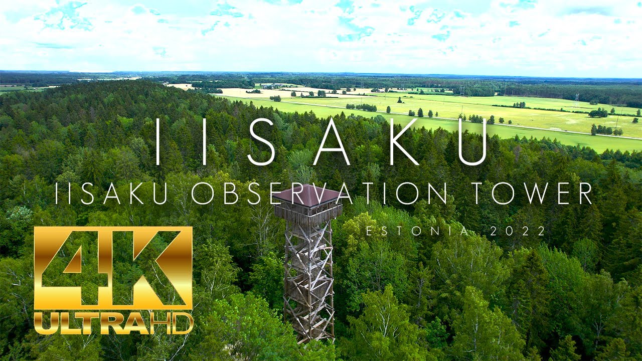 IISAKU TOWER, (ESTONIA) 4K, Drone #estonia #drone #nature #4k
